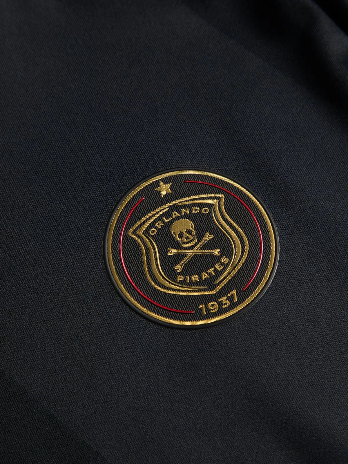 Orlando Pirates Home 26/27 Black/Gold Stadium Jersey